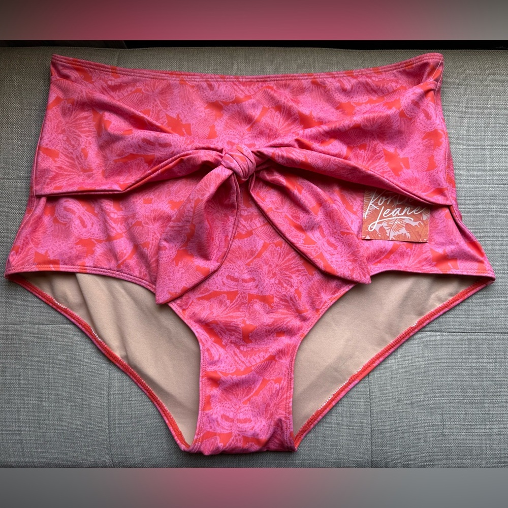Kortni Jeane Tie Up-Front Swimsuit Bottoms